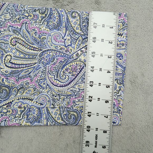 Talbots Pants Women's Size 12P Multicolor Mid-Rise Crop Paisley 21" Inseam - Picture 5 of 16